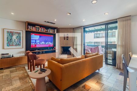 Sala de apartamento para alugar com 2 quartos, 100m² em Pinheiros, São Paulo