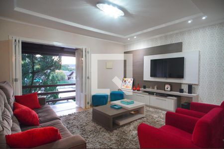 Sala de TV de casa à venda com 5 quartos, 300m² em São Jorge, Novo Hamburgo