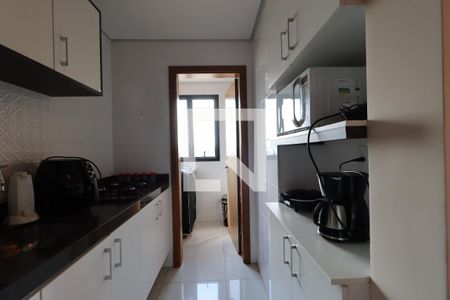 Cozinha de apartamento para alugar com 1 quarto, 49m² em Jardim Palma Travassos, Ribeirão Preto
