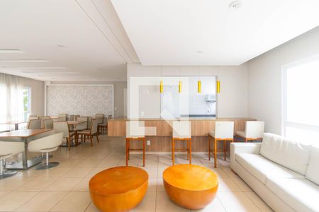Área comum - Salão de festas de apartamento para alugar com 1 quarto, 35m² em Jardim Ibitirama, São Paulo