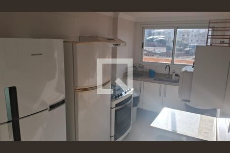 Área comum - Salão de festas de apartamento para alugar com 1 quarto, 49m² em Ponta da Praia, Santos