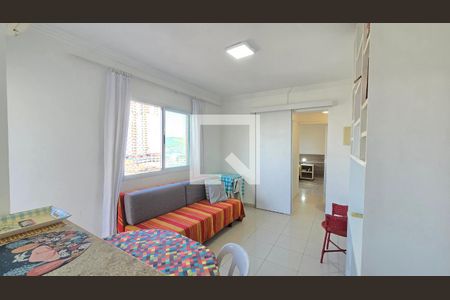 Sala de apartamento para alugar com 1 quarto, 49m² em Ponta da Praia, Santos