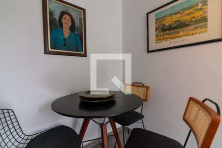 Sala de Jantar de apartamento à venda com 1 quarto, 45m² em Indianópolis, São Paulo