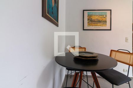 Sala de Jantar de apartamento à venda com 1 quarto, 45m² em Indianópolis, São Paulo