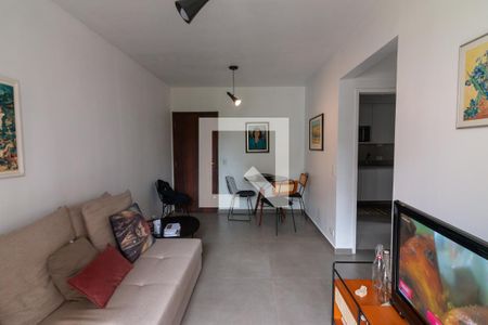 Sala de apartamento à venda com 1 quarto, 45m² em Indianópolis, São Paulo