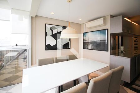 Sala de Jantar de apartamento à venda com 1 quarto, 72m² em Vila Olímpia, São Paulo