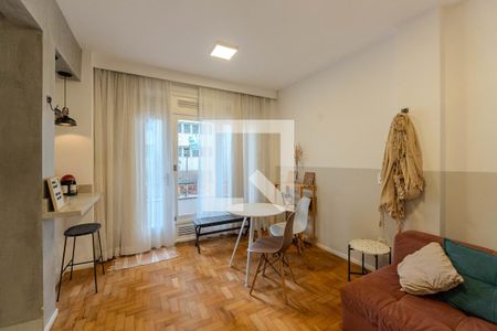Sala de apartamento para alugar com 1 quarto, 35m² em Consolação, São Paulo