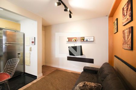 Sala de apartamento para alugar com 2 quartos, 55m² em Vila Nova Conceição, São Paulo