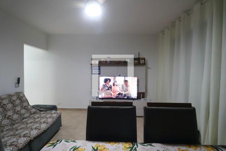 Sala de apartamento para alugar com 3 quartos, 86m² em Jardim Tres Marias, Guarujá