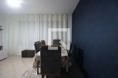 Sala de apartamento para alugar com 3 quartos, 86m² em Jardim Tres Marias, Guarujá