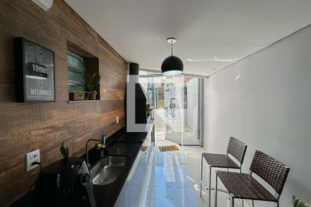 Varanda de apartamento à venda com 2 quartos, 80m² em Castelo, Belo Horizonte