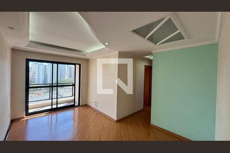 Sala  de apartamento para alugar com 2 quartos, 63m² em Vila Scarpelli, Santo André