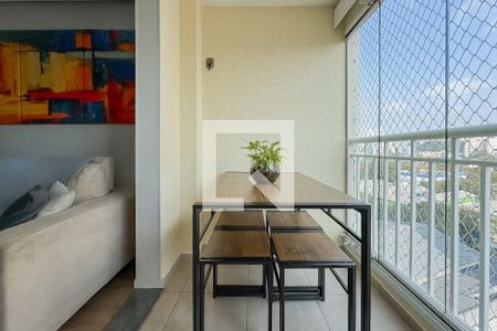 Varanda da Sala de apartamento à venda com 3 quartos, 64m² em Cambuci, São Paulo