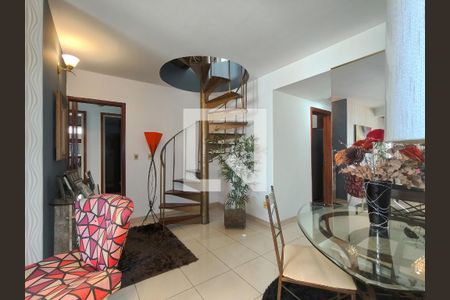 Sala de apartamento à venda com 4 quartos, 170m² em Grajaú, Rio de Janeiro