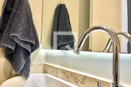 Lavabo de apartamento à venda com 3 quartos, 122m² em Campo Belo, São Paulo