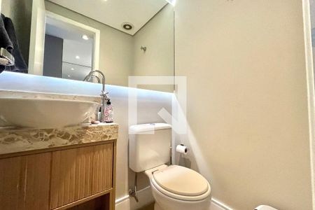 Lavabo de apartamento à venda com 3 quartos, 122m² em Campo Belo, São Paulo