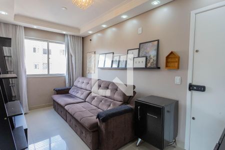 Sala  de apartamento à venda com 2 quartos, 45m² em Centro, Diadema