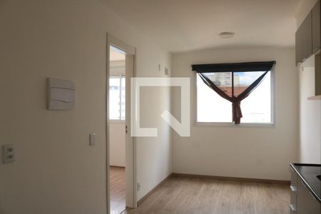 Sala/Cozinha de apartamento para alugar com 1 quarto, 26m² em Barra Funda, São Paulo