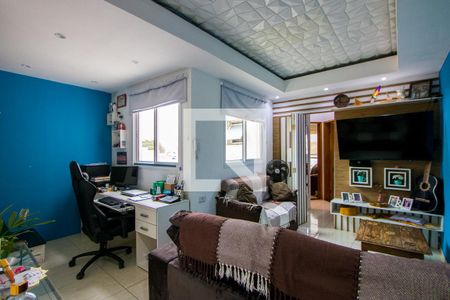 Sala de apartamento à venda com 2 quartos, 90m² em Vila Pires, Santo André
