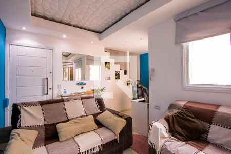 Sala de apartamento à venda com 2 quartos, 90m² em Vila Pires, Santo André