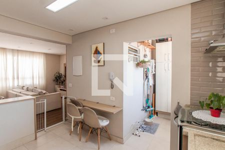 Cozinha de apartamento à venda com 2 quartos, 69m² em Vila Isolina Mazzei, São Paulo