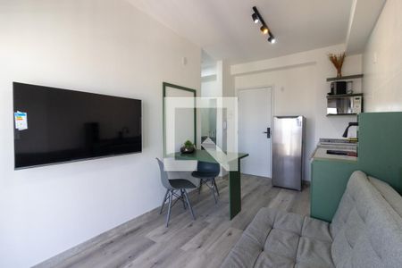 Sala/Cozinha de apartamento à venda com 1 quarto, 29m² em Pinheiros, São Paulo