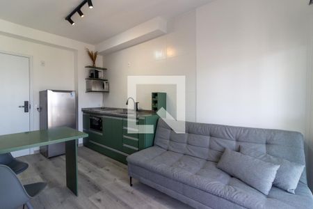 Sala/Cozinha de apartamento à venda com 1 quarto, 29m² em Pinheiros, São Paulo