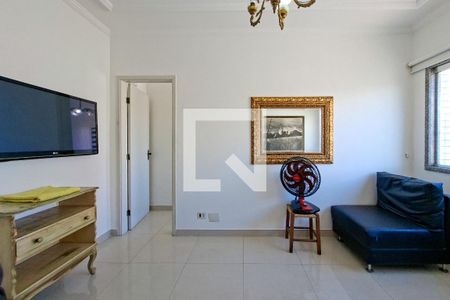 Sala de apartamento para alugar com 1 quarto, 60m² em Boqueirão, Praia Grande