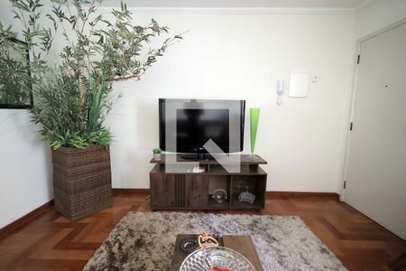 Sala de apartamento à venda com 2 quartos, 54m² em Campestre, Santo André