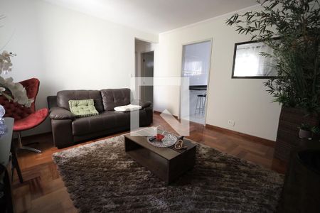 Sala de apartamento à venda com 2 quartos, 54m² em Campestre, Santo André