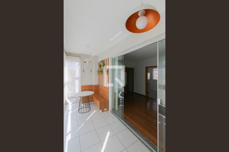 Varanda da Sala de apartamento à venda com 3 quartos, 83m² em Ouro Preto, Belo Horizonte