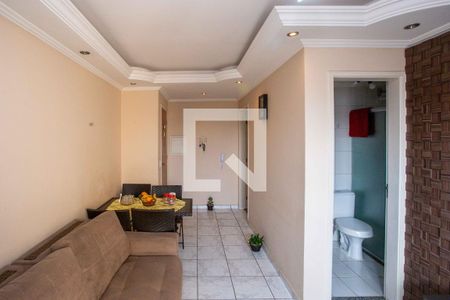Sala de apartamento à venda com 2 quartos, 52m² em Conceição, Diadema