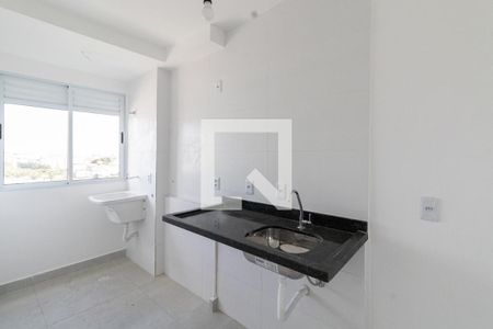 Sala/Cozinha de apartamento à venda com 2 quartos, 40m² em Parque Sonia, São Paulo