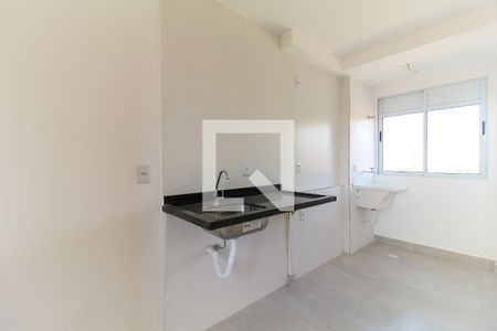 Sala/Cozinha de apartamento para alugar com 2 quartos, 40m² em Parque Sonia, São Paulo