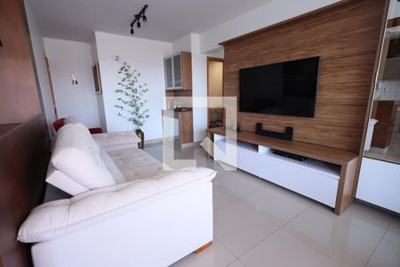 Sala de apartamento para alugar com 3 quartos, 90m² em Jardim Atlântico, Goiânia