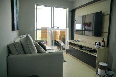 Sala/Cozinha de apartamento à venda com 2 quartos, 52m² em Demarchi, São Bernardo do Campo