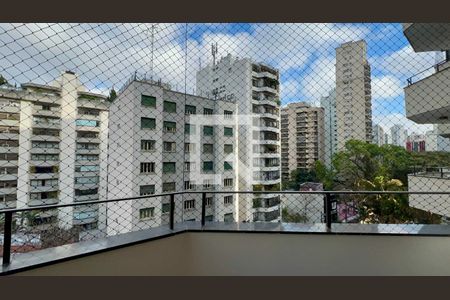 Varanda da Sala de apartamento à venda com 3 quartos, 260m² em Paraíso, São Paulo