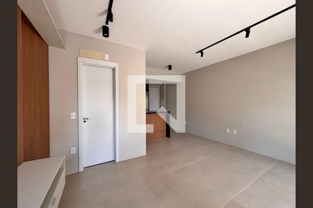 Sala/Cozinha de apartamento à venda com 1 quarto, 63m² em Indianópolis, São Paulo