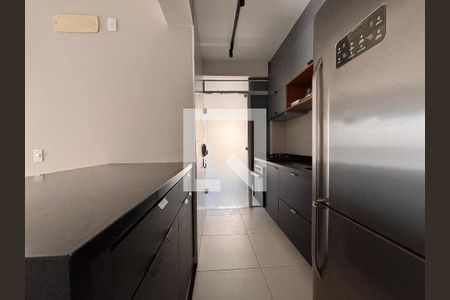 Cozinha de apartamento para alugar com 1 quarto, 63m² em Indianópolis, São Paulo
