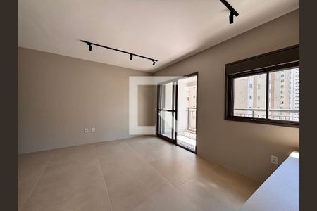 Sala/Cozinha de apartamento à venda com 1 quarto, 63m² em Indianópolis, São Paulo