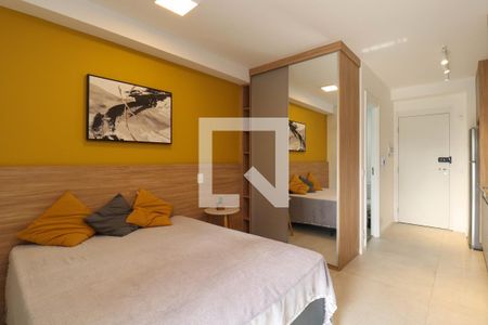 Studio de kitnet/studio para alugar com 1 quarto, 27m² em Cerqueira César, São Paulo