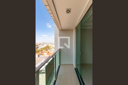 Varanda da Sala de apartamento à venda com 3 quartos, 75m² em Cabral, Contagem