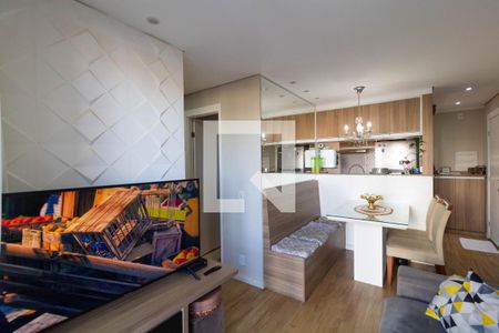 Sala de apartamento à venda com 2 quartos, 50m² em Jardim das Bandeiras, Campinas