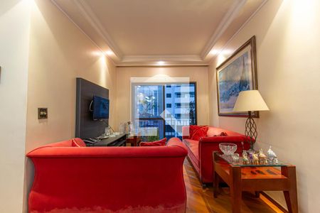 Sala de apartamento para alugar com 3 quartos, 84m² em Vila Azevedo, São Paulo