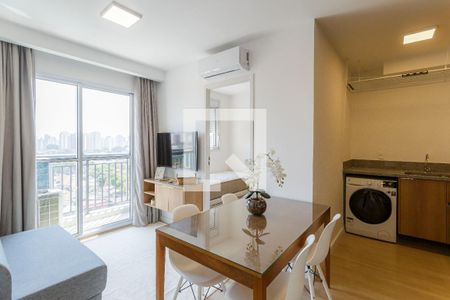 Sala de apartamento para alugar com 2 quartos, 36m² em Moema, São Paulo