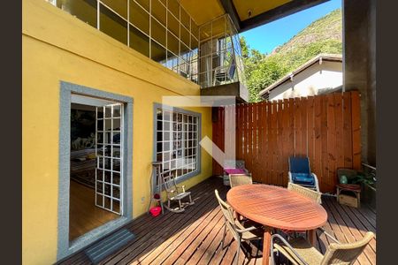 Varanda da sala de casa à venda com 4 quartos, 234m² em Lagoa, Rio de Janeiro