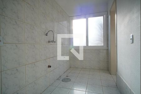 Cozinha de apartamento à venda com 1 quarto, 43m² em Jardim do Salso, Porto Alegre