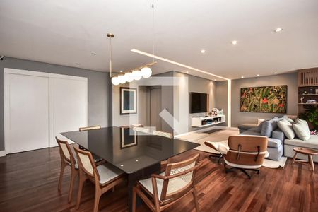 Sala de apartamento para alugar com 3 quartos, 178m² em Jardim Panorama, São Paulo