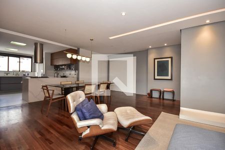 Sala de apartamento para alugar com 3 quartos, 178m² em Jardim Panorama, São Paulo