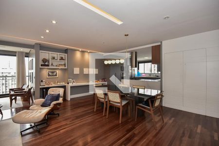 Sala de apartamento para alugar com 3 quartos, 178m² em Jardim Panorama, São Paulo